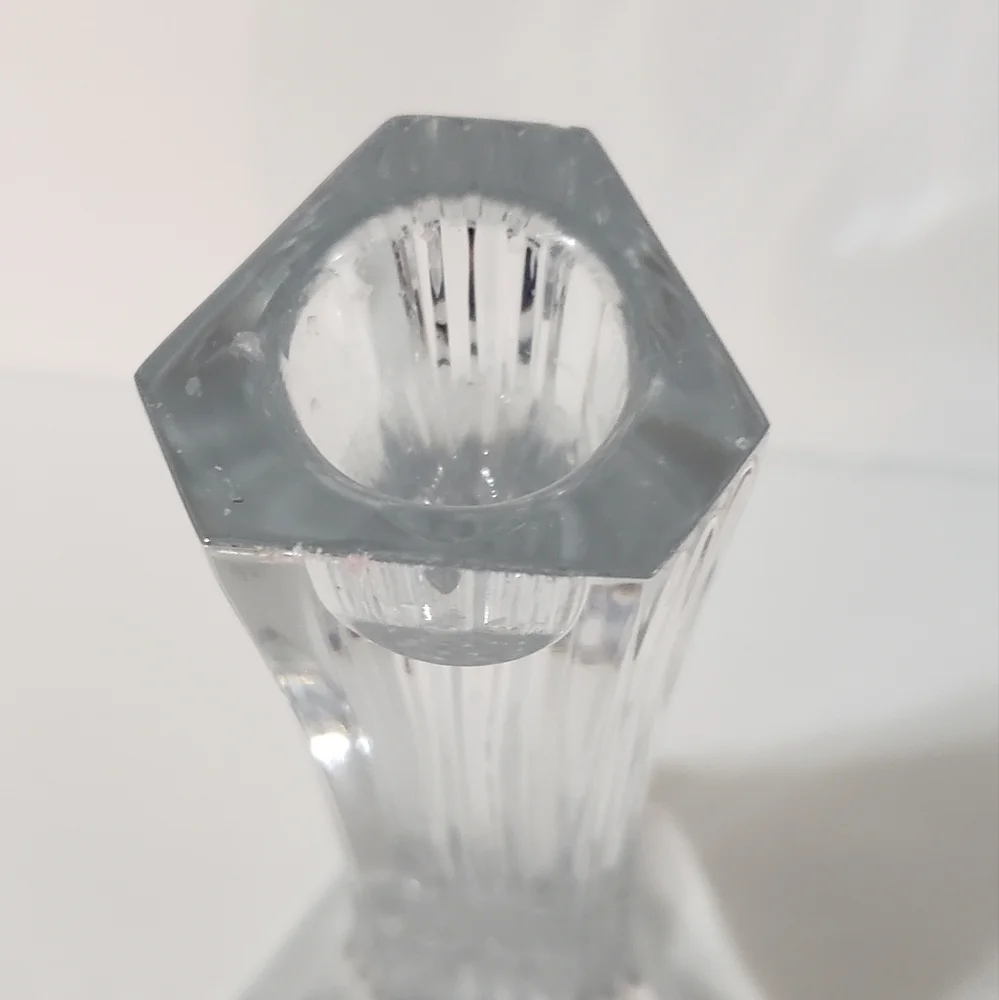 Miller Rogaska Crystal Candlestick Holders Set